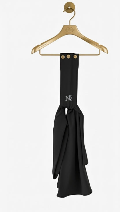 Premium jersey instant hijab|Onyx